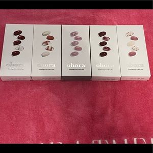 Ohora set of 5 brand new gel nail coverings